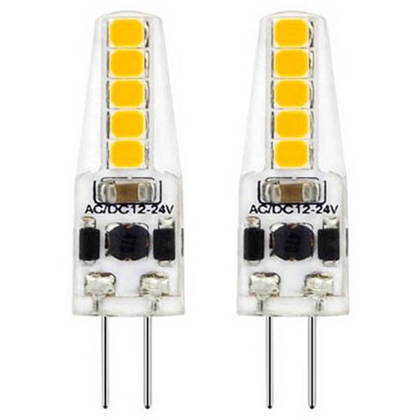 Vito Lighting LED Insteeklamp G4 Helder - 2W 180lm 6400K - Koudwit - Vervangt 18W - 12V - 2 stuks