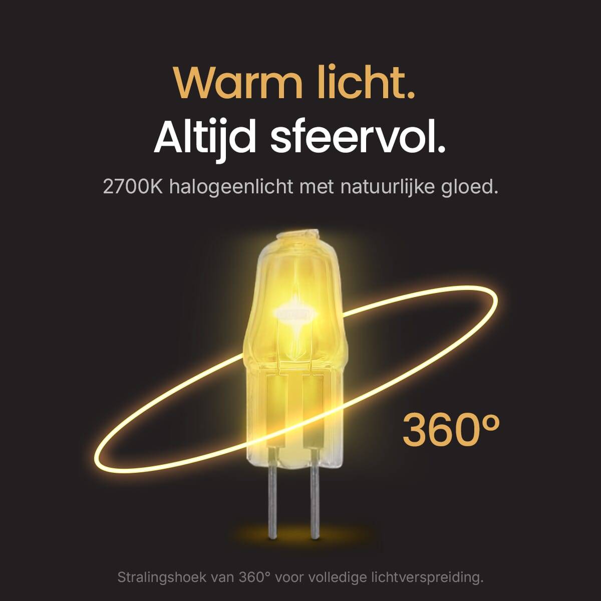 Modee Halogeen Lamp G4 - 28W 2700K 350 LM 12V - Halogeen Lamp insteek - Warm Wit - 10 stuks-4