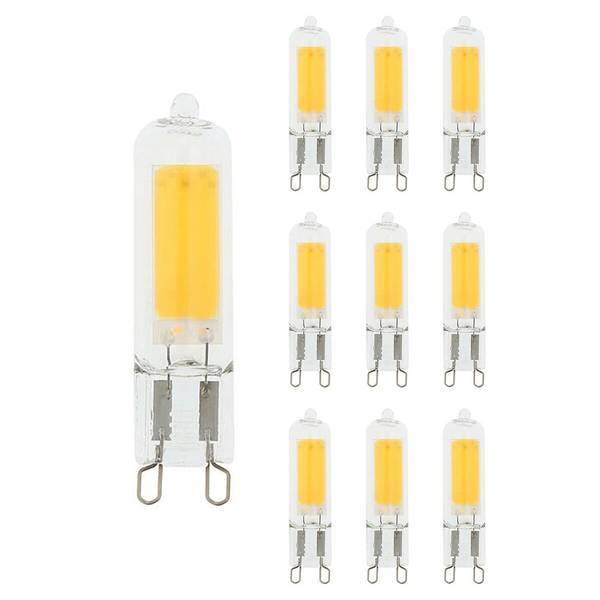 Vito Lighting LED Insteeklamp G9 Helder - 3.2W 336lm 4000K - Neutraalwit - Vervangt 30W - 10 stuks
