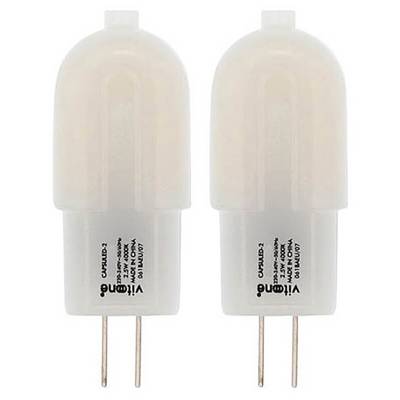 Vito Lighting LED Insteeklamp G4 Mat - 2.5W 200lm 2700K - Extra Warmwit Dimbaar - Vervangt 35W - 2 stuks-0