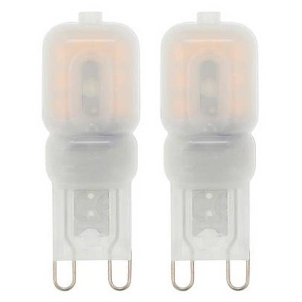 Vito Lighting LED Insteeklamp G9 Mat - 3W 294lm 4000K - Neutraalwit Dimbaar - Vervangt 35W - 2 stuks