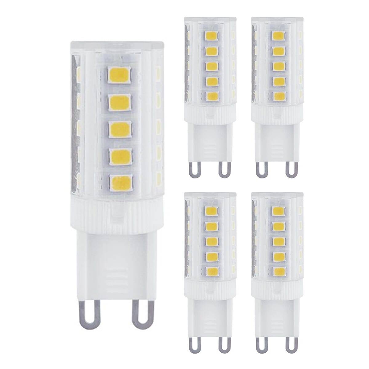 Vito Lighting LED Insteeklamp G9 Helder - 4W 456lm 2700K - Extra Warmwit - Vervangt 40W - 5 stuks-0