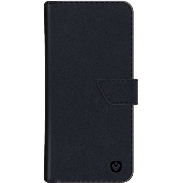 Valenta Leather Book Case Snap Universal Large Black