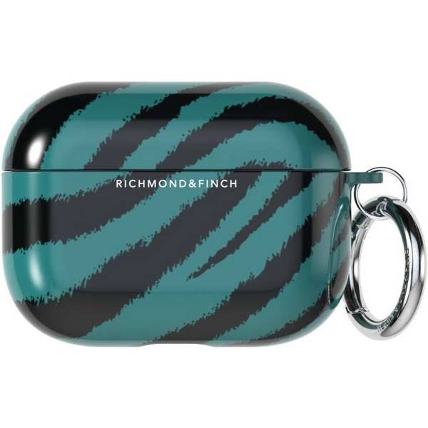 Richmond &amp; Finch Richmond & Finch Freedom Series Apple Airpod Pro Emerald Zebra