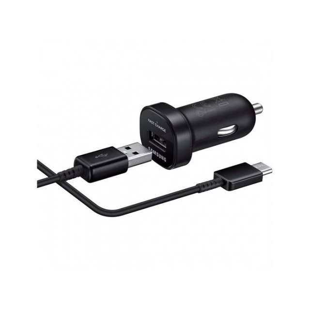 EP-LN930CBEGWW Samsung Adaptive Fast Charging USB Car Charger USB-C Black Bulk-0