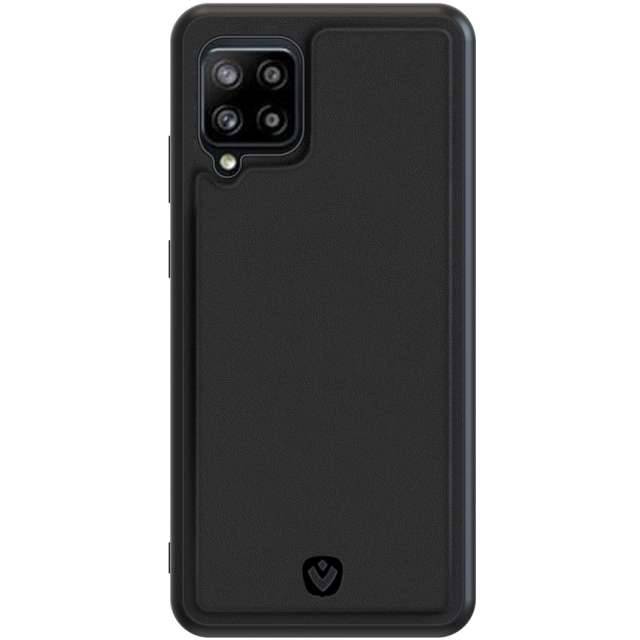 Valenta Leather Back Cover Snap Samsung Galaxy A42/A42 5G Black-0