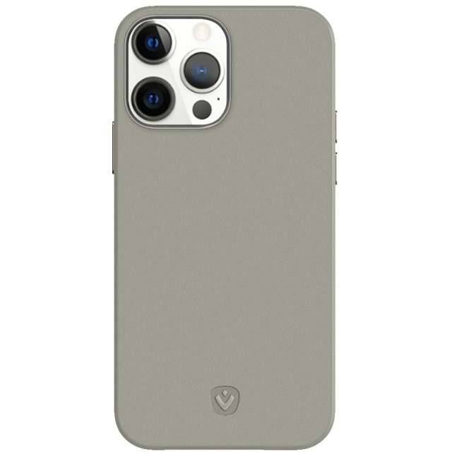Valenta Leather Back Cover Snap Luxe Apple iPhone 13 Pro Grey-0