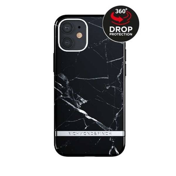 Richmond &amp; Finch Richmond & Finch Freedom Series One-Piece Apple iPhone 12 Mini Black Marble