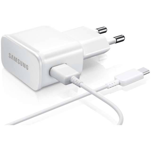 ETA-U90EWEG Samsung Travel Charger incl. USB-C Cable 2.0A White Bulk-0
