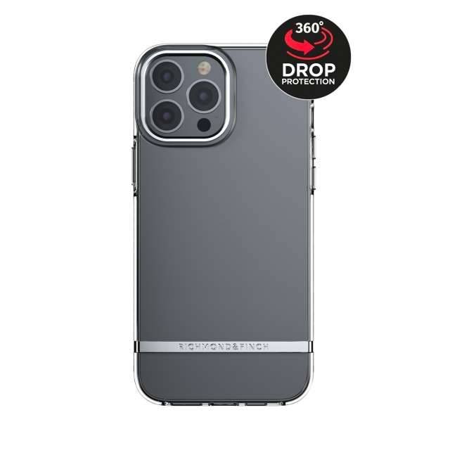 Richmond & Finch Richmond & Finch Clear Case Collection Apple iPhone 13 Pro Max Transparent/Silver-0