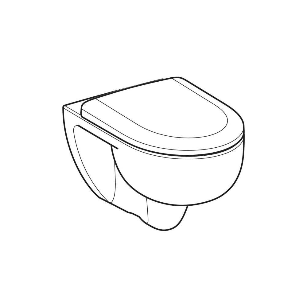 Geberit Renova Pack wand-wc diepspoel TurboFlush softclose quick release zitting wit-2