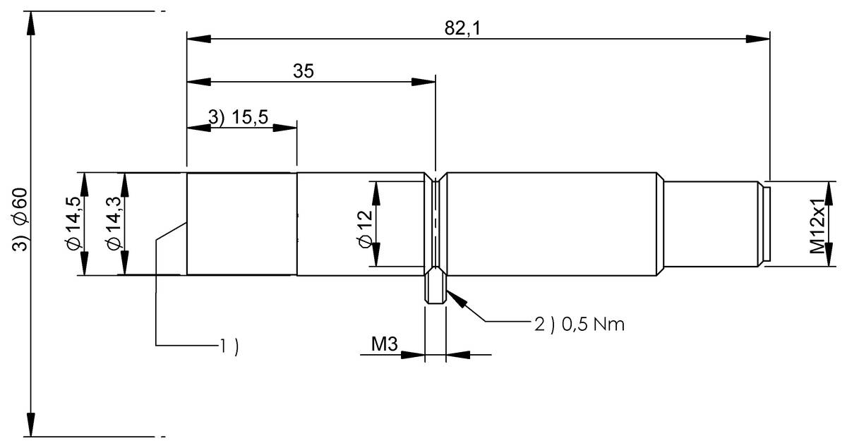 Balluff HF (13.56 MHz) BIS VM-343-5#BIS019U-1