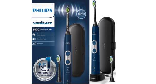 Philips Bodycare Philips Sonicare 4500 ProtectiveClean HX6830/44 Elektrische tandenborstel Zwart/grijs-2