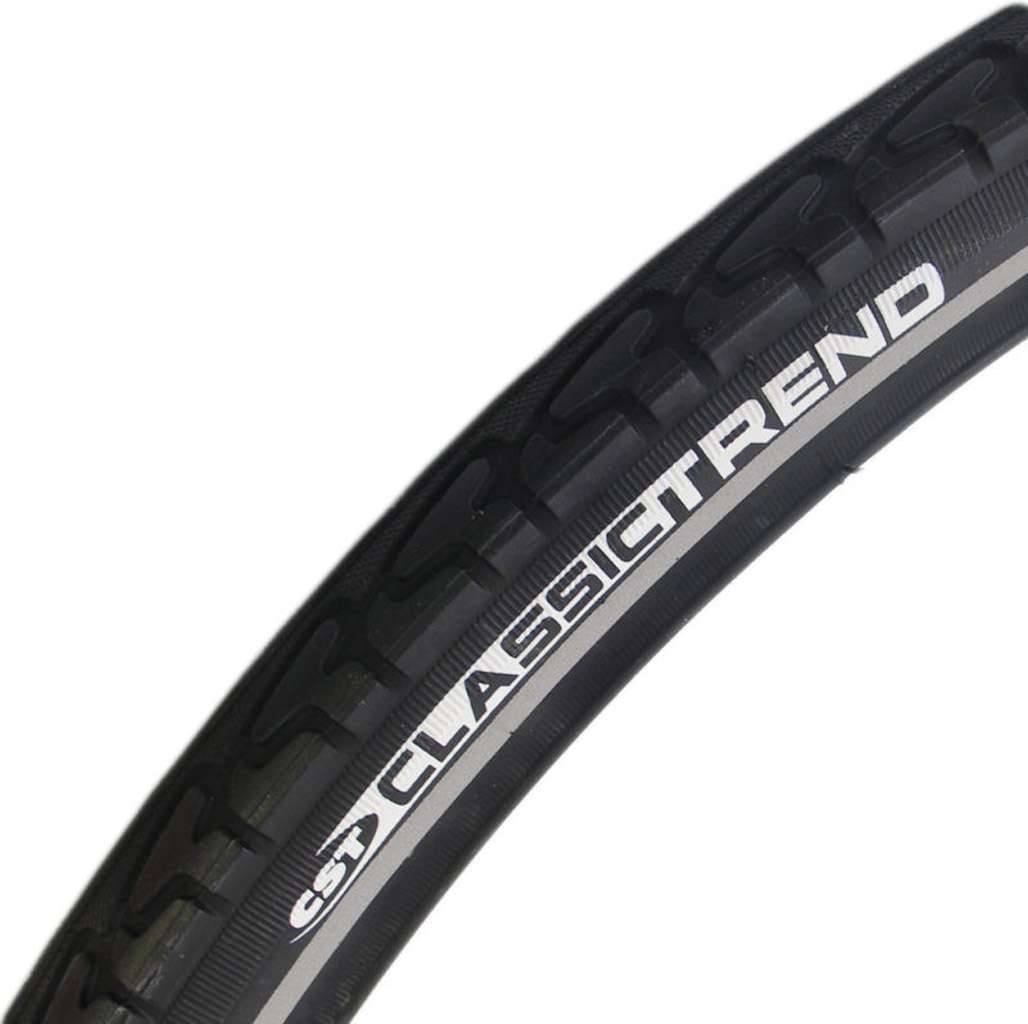 Buitenband CST Trend 28 x 1,40" / 37-622 mm - zwart met reflectie-0