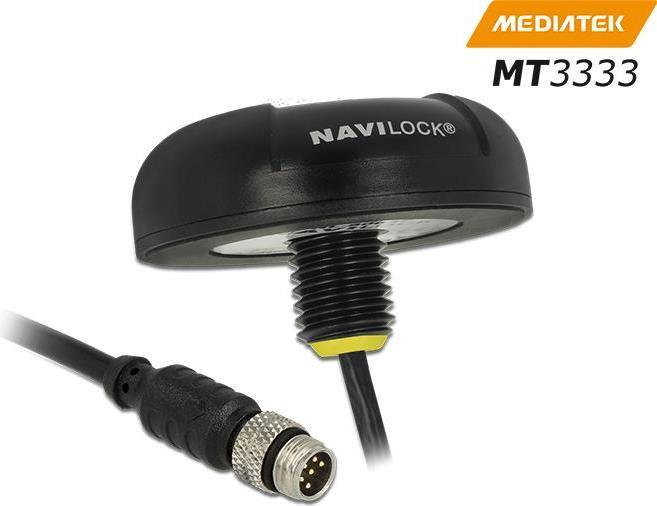 Navilock NL-3331 M8 Serieel Multi GNSS Ontvanger - GPS/GLONASS/GALILEO-0