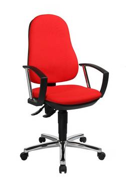 Bureaustoel Support P Deluxe Rood (8179AG21)
