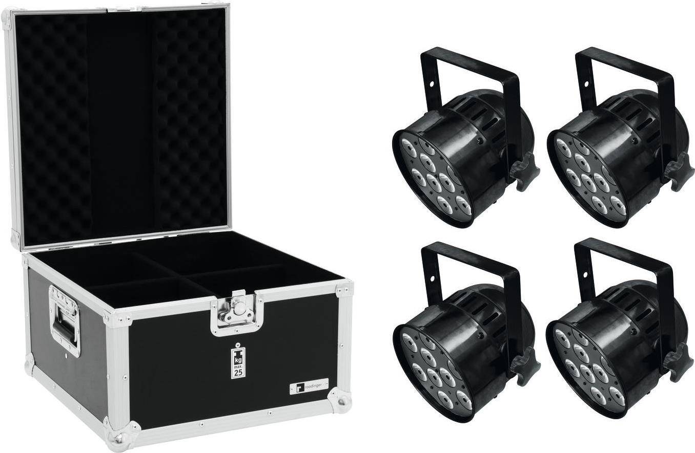 EUROLITE Set van 4 LED PAR-56 QCL Short met EPS Koffer-0