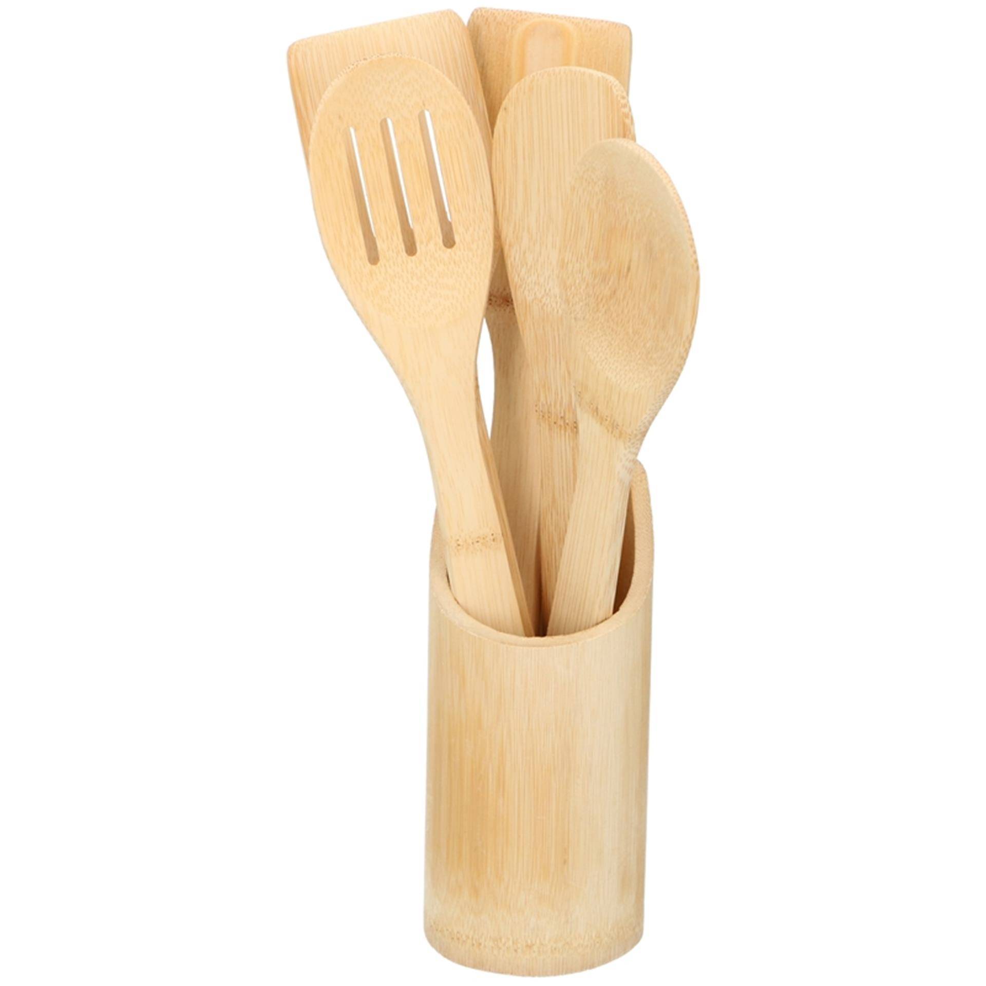 Lifetime cooking spatelset bamboe 5-delig 87112521781108711252178110-1