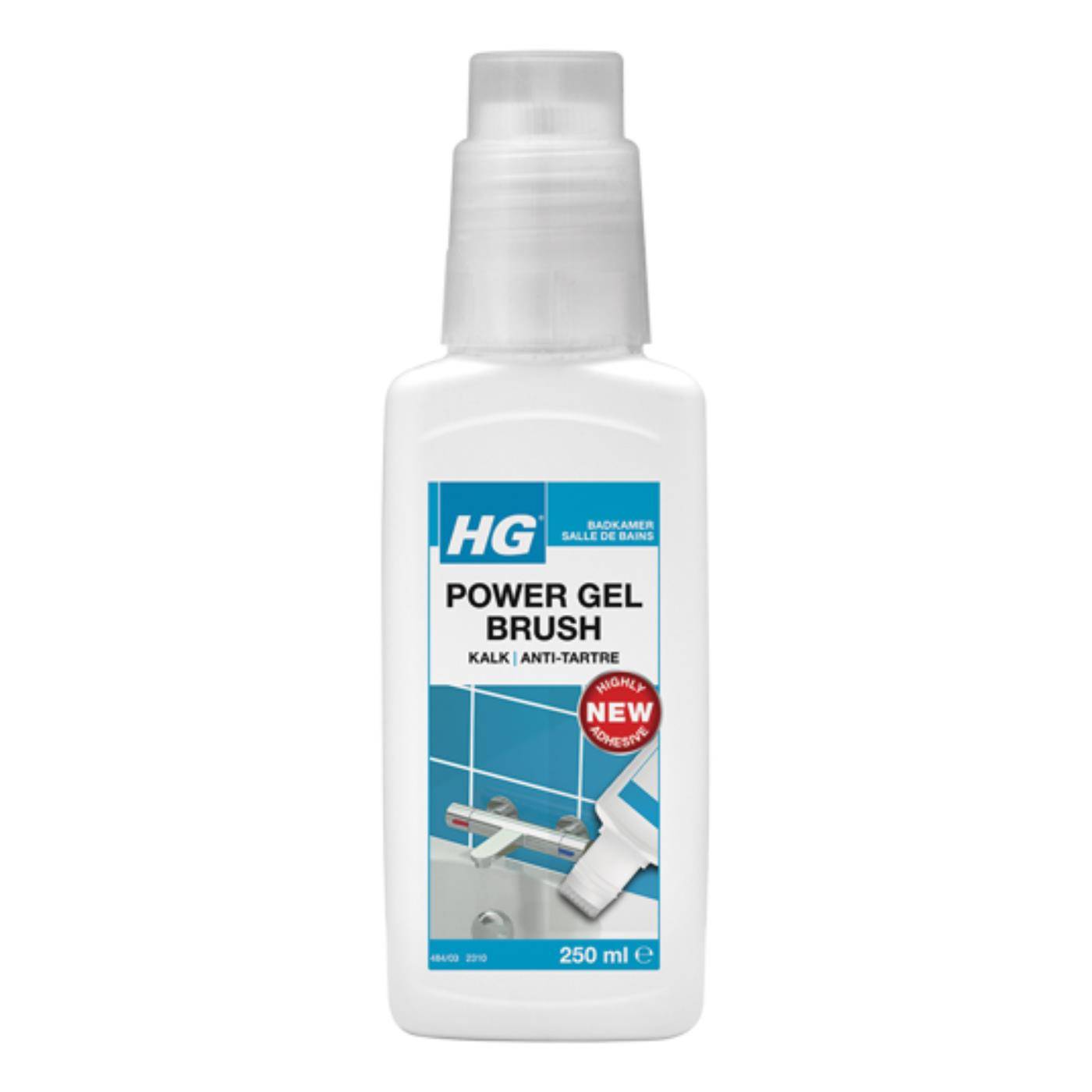 Hg power gel brush kalk 250ml 87115773043558711577304355-0