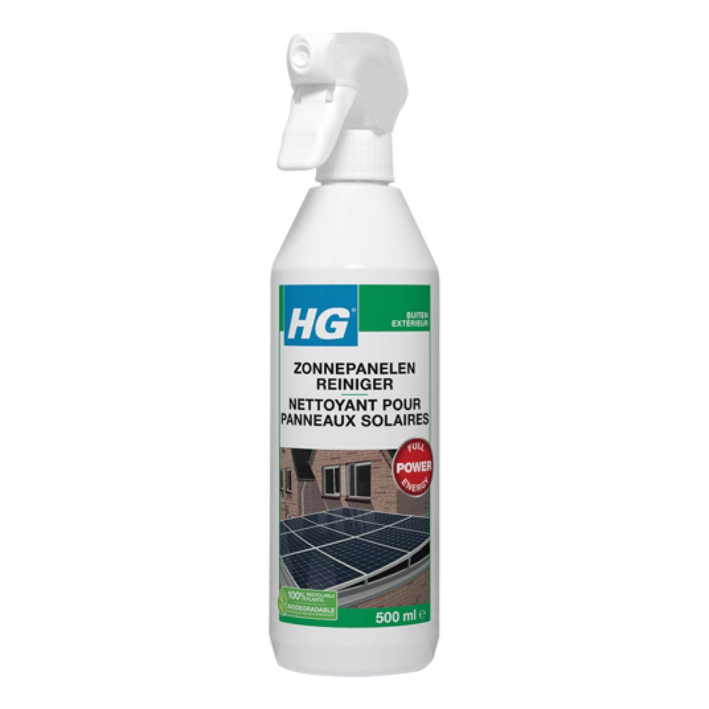 Hg zonnepanelen reiniger 500ml 87115773050248711577305024-0