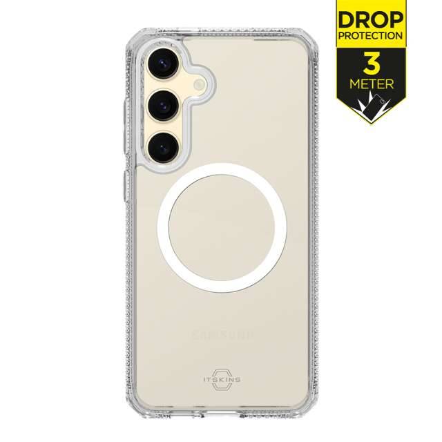 ITSKINS Level 2 HybridMagClear_R for Samsung Galaxy S24 FE 5G Transparent-0