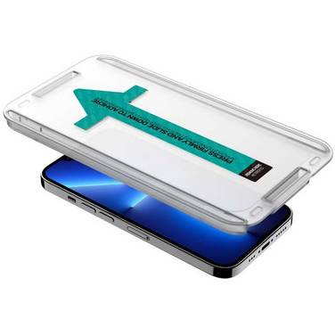 ITSKINS Supreme Glass Screen Protector with Alignment Tool Apple iPhone 13 Pro Max/14 Plus Clear