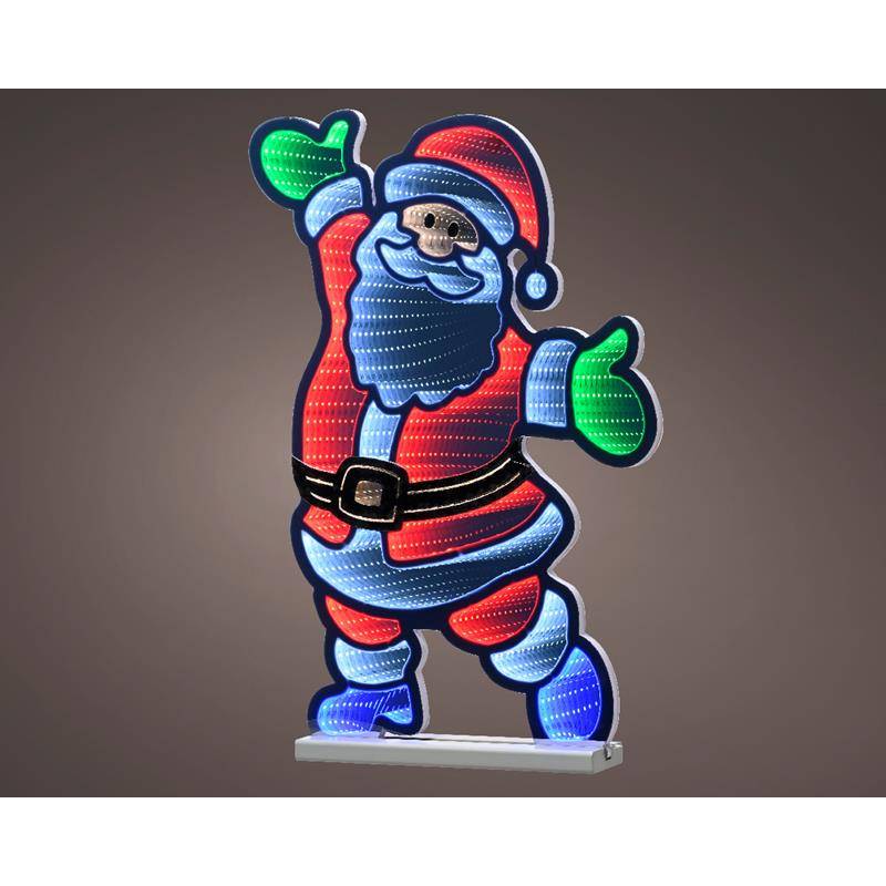 Lumineo infiity lights kerstman 41x60cm 87207250975138720725097513-0