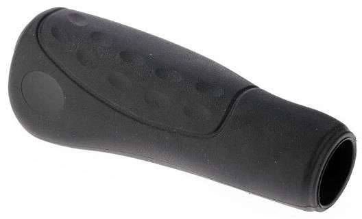 Handvat Westphal #436 Ellipsis Softgrip 122mm/ø23mm - zwart (1 stuk)-0