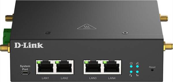 D-Link DWM-314-G 5 g Multi-Connect Modem 4 x 1000 Mbit/s Ethernet LAN-Poort - Model DWM-314-G RJ-45