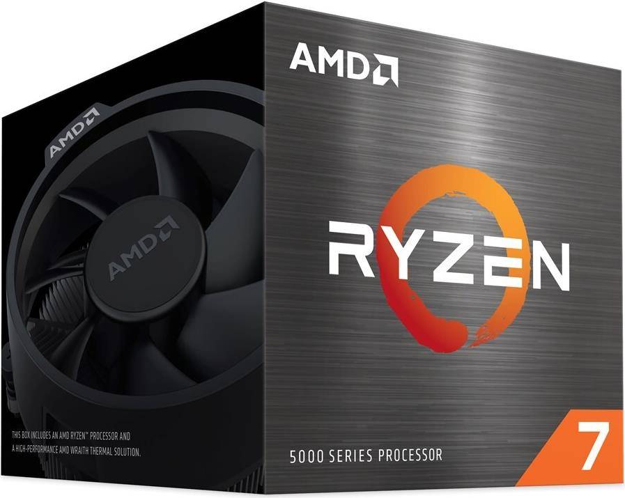 AMD Ryzen 7 5700 CPU AM4 - 4,6 GHz - 20 MB - Box-Set (100-100000743BOX)-0
