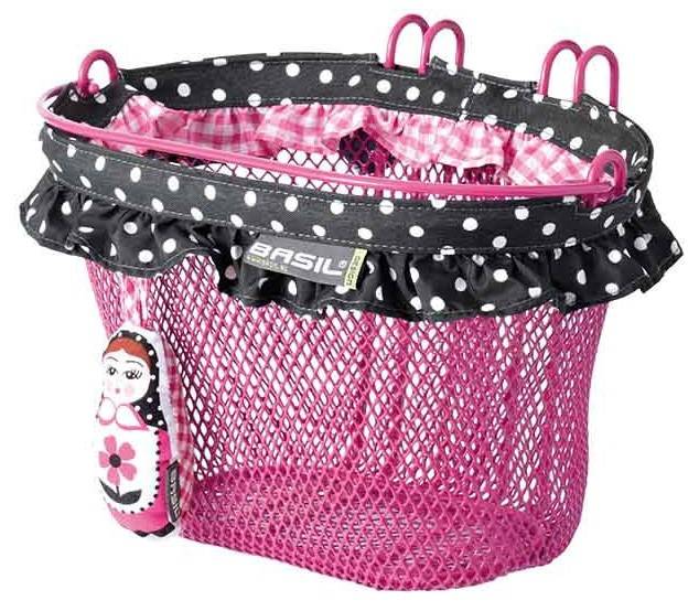 Kindermand Basil Jasmin Baboushka 28 x 20 x 18 cm - roze-0