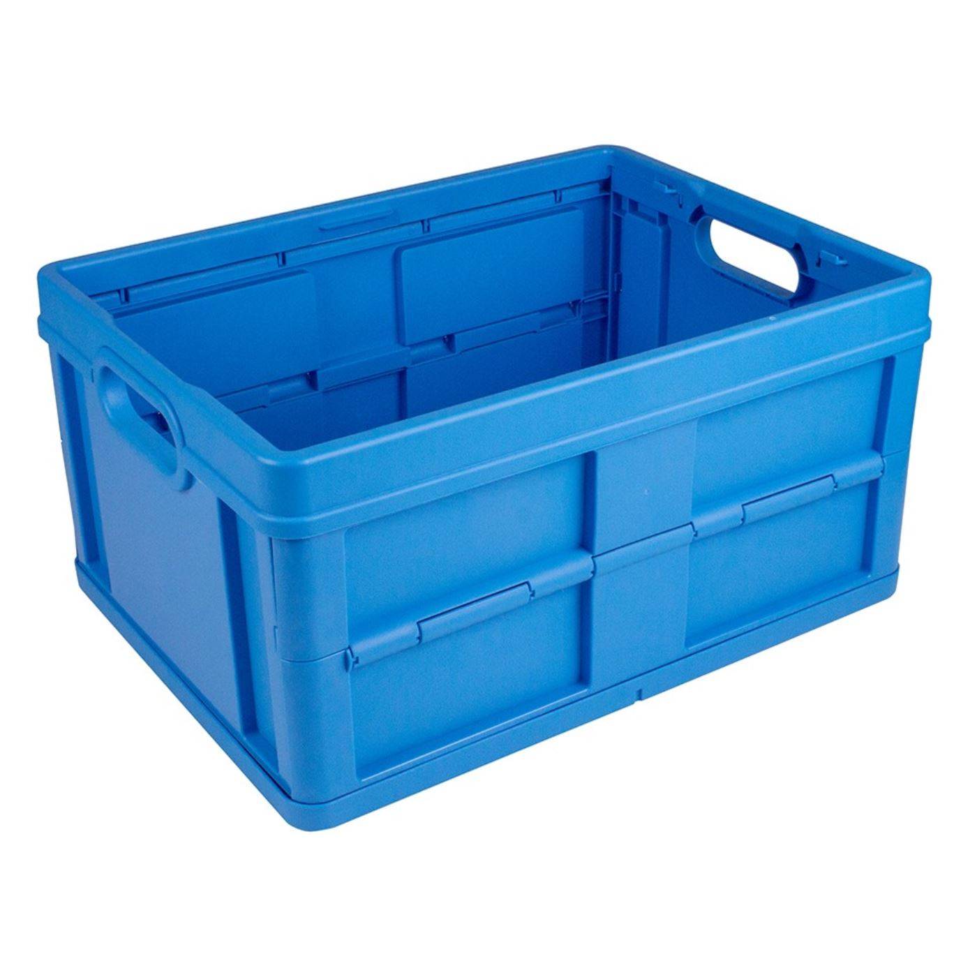 Sunware square gesloten vouwkrat 32l blauw 87111120295838711112029583-0