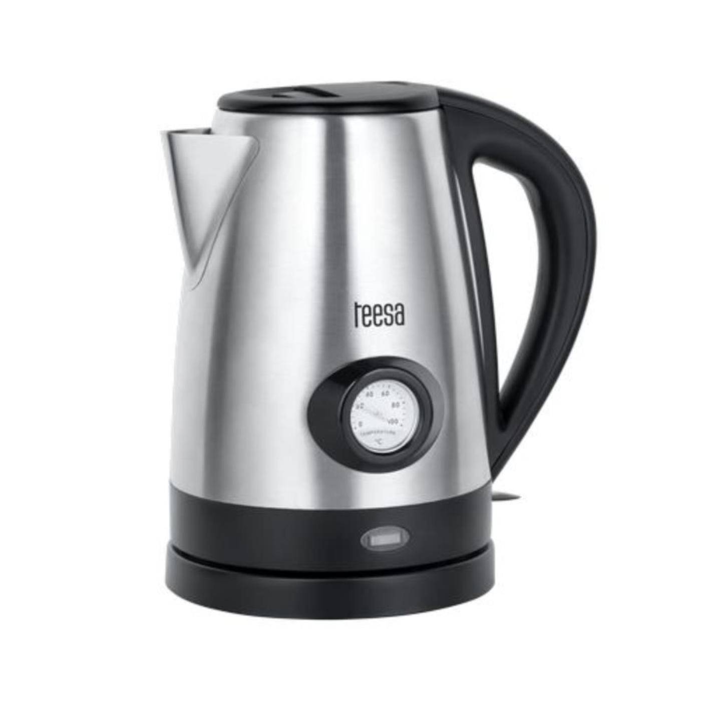 Teesa waterkoker rvs met temperatuur indicator 1,7l 59018900580255901890058025-0