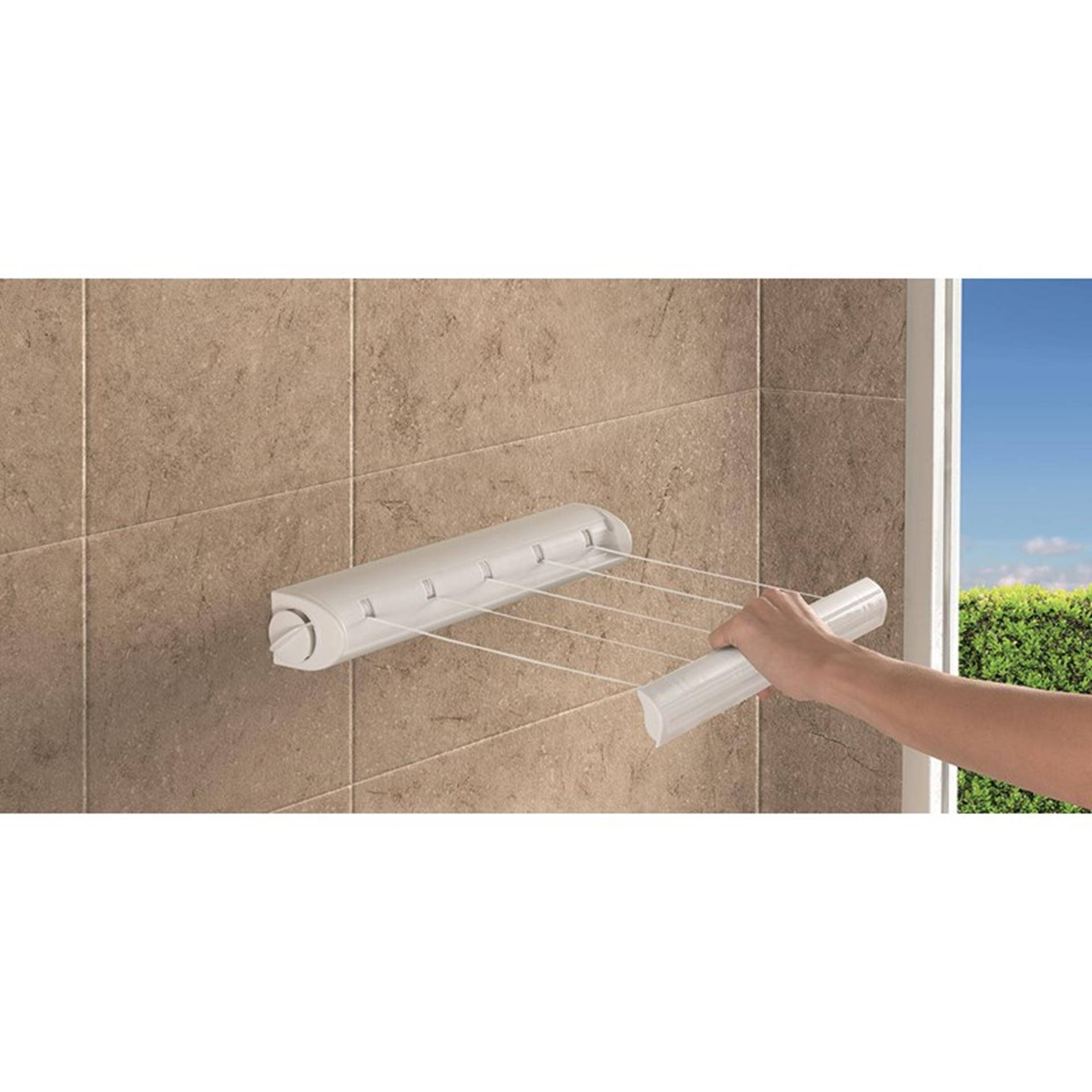 Metaltex tomado portofino roldrooglijn 21m wit 80025240632598002524063259-1