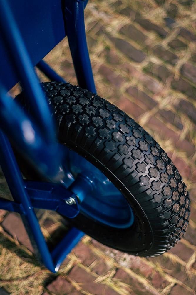 Bouwkruiwagen Bak 80 L Ivana Blauw Extra Versterkt-3