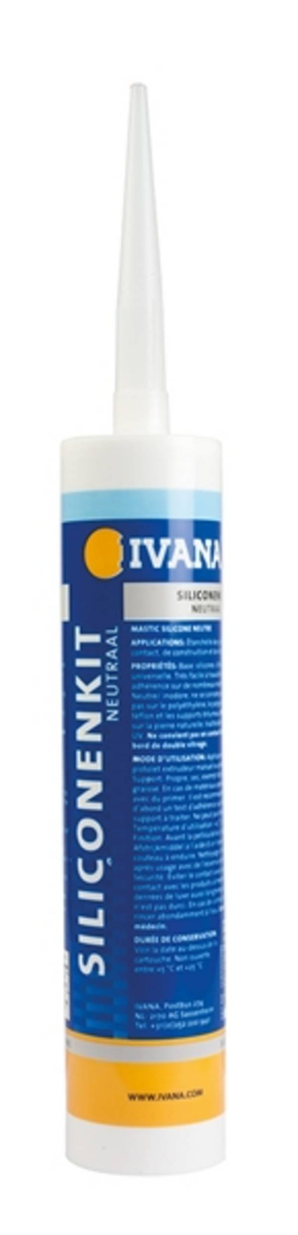 Ivana Siliconenkit Neutraal Wit 310Ml
