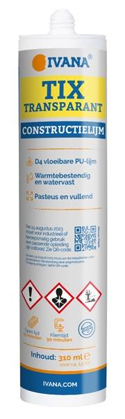 Constructielijm Ivana Tix D4 310Ml-0