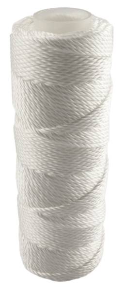 Metselkoord Nylon Klos Geslagen Ivana Wit 50M-0