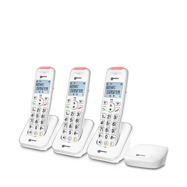 geemarc Liberty 200 trio dect telefoon