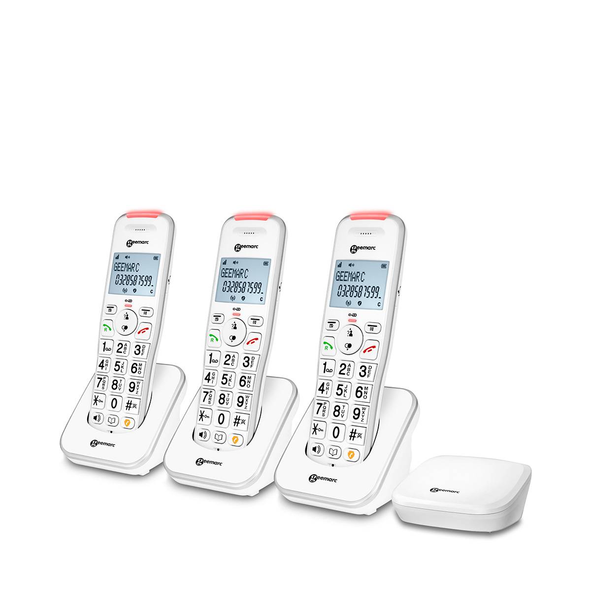 geemarc Liberty 200 trio dect telefoon-0