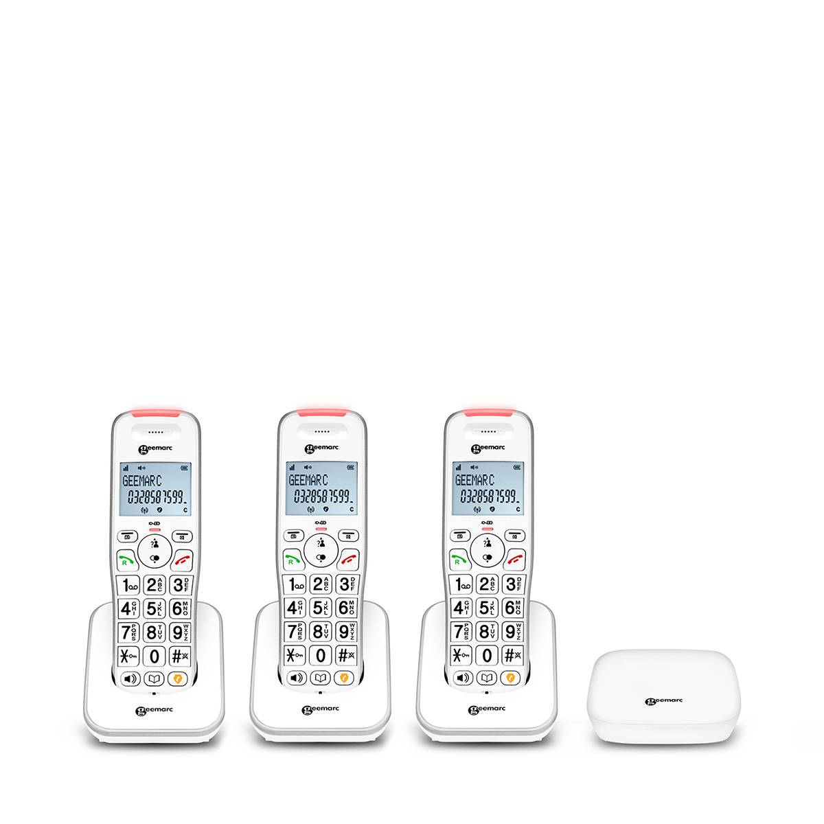 geemarc Liberty 200 trio dect telefoon-2
