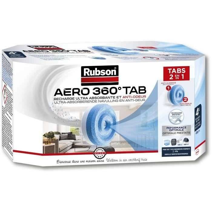 Aero 360 ° Vochtvanger Navulling x4 - RUBSON-0
