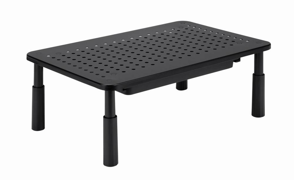 GEMBIRD MS-TABLE-D-01 Monitorstandaard; 20kg; zwart; plastic,staal; 370x235x140mm - 1 stuk-1