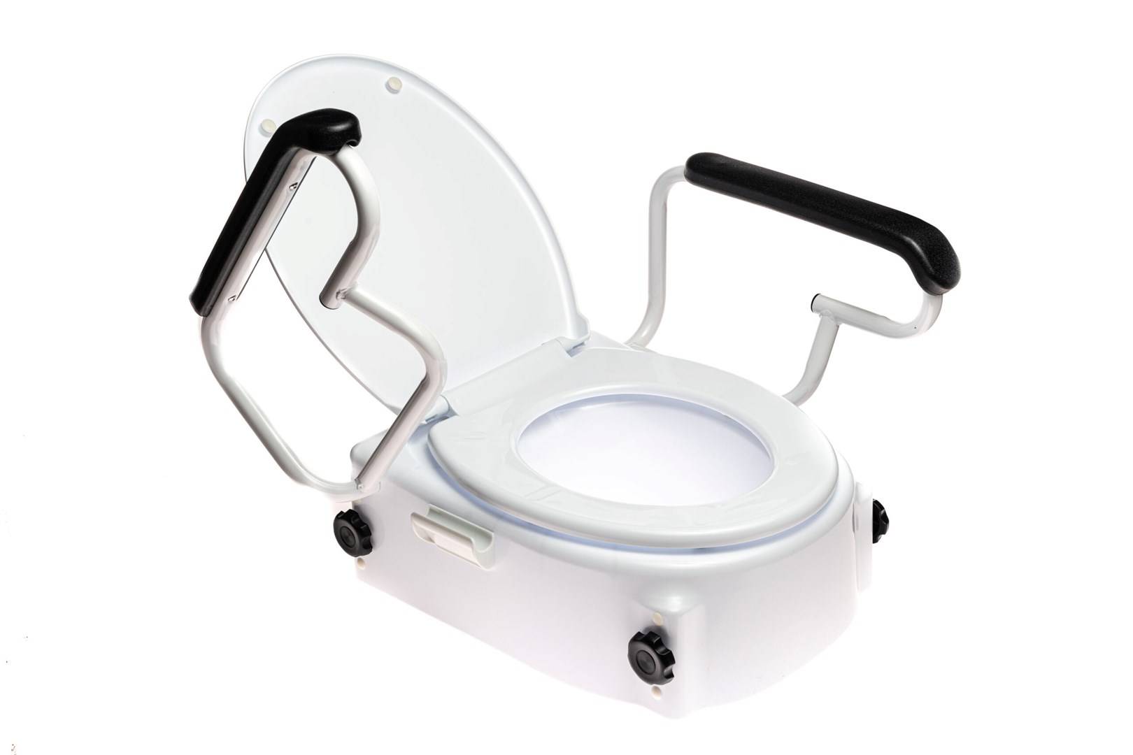 Toiletbrilverhoger met deksel en armleuningen ANTAR AT51204-0