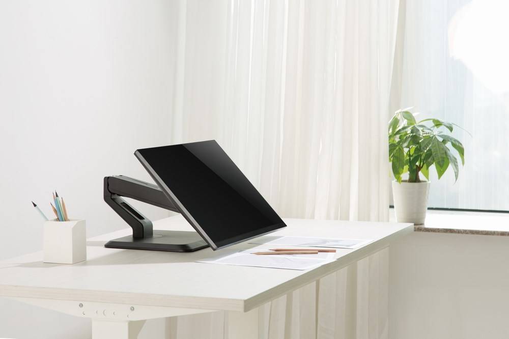 GEMBIRD MS-D1ST-01 Staander; 10kg; 17÷32"; zwart; Standaard: 75x75mm,100x100mm - 1 stuk-5