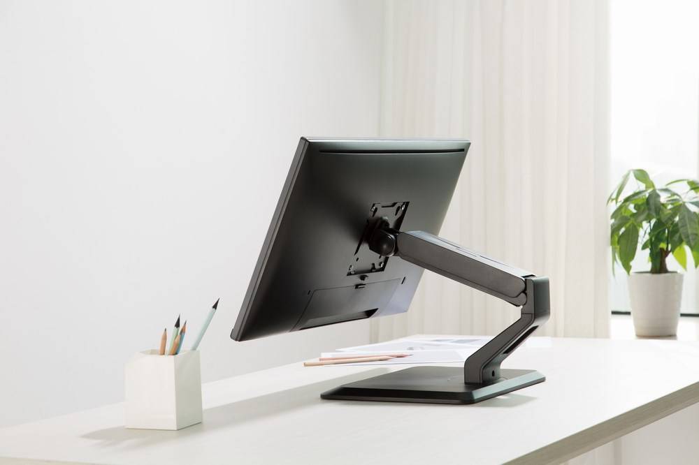 GEMBIRD MS-D1ST-01 Staander; 10kg; 17÷32"; zwart; Standaard: 75x75mm,100x100mm - 1 stuk-6