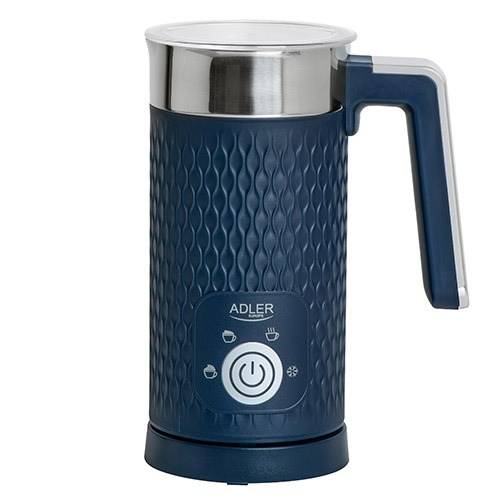ADLER AD 4494d melkopschuimer/verwarmer, automatisch, marineblauw-0