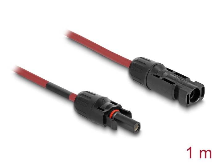 Delock DL4 Solar Cable 6 mm² male to female 1 m red-0