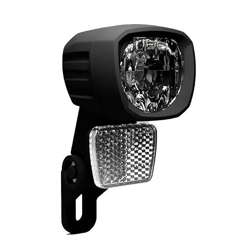 Koplamp Herrmans Nordic CL3 Dynamo 100 Lumen - zwart-0