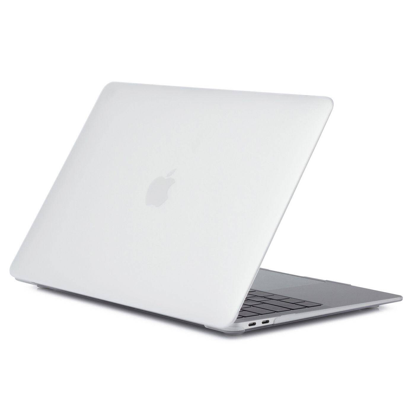 eSTUFF Hardshell Case voor MacBook Air M4/M3/M2 13,6" - Mat transparant-0